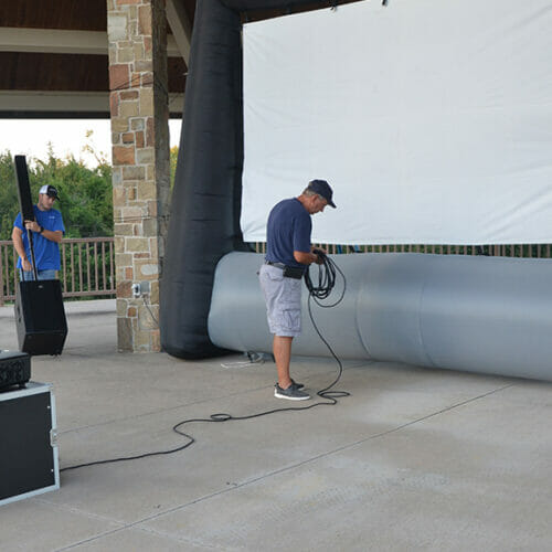 Movie in the Park in Sherman, TX | Cadence Studios
