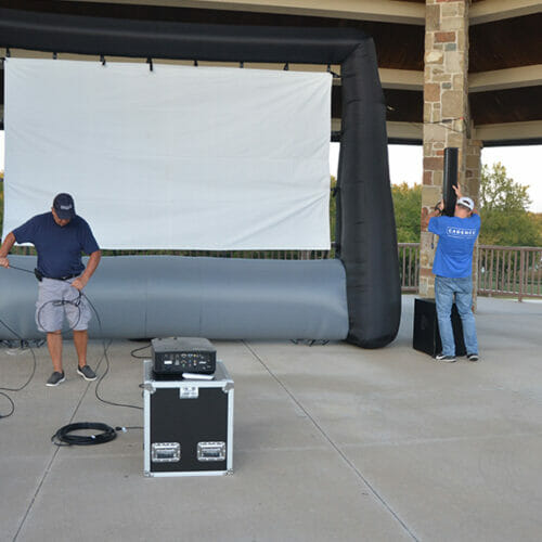 Movie in the Park in Sherman, TX | Cadence Studios